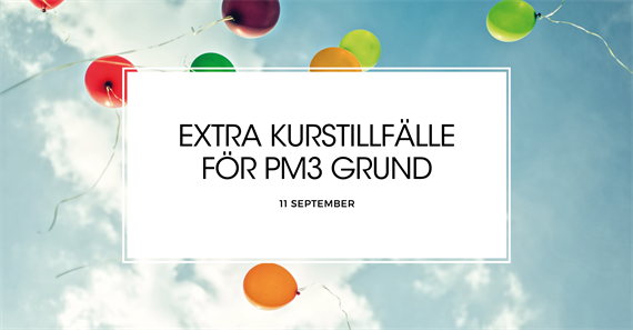 Extra kurstillfälle för pm3 grund