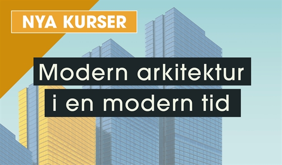 Nya kurser inom arkitektur