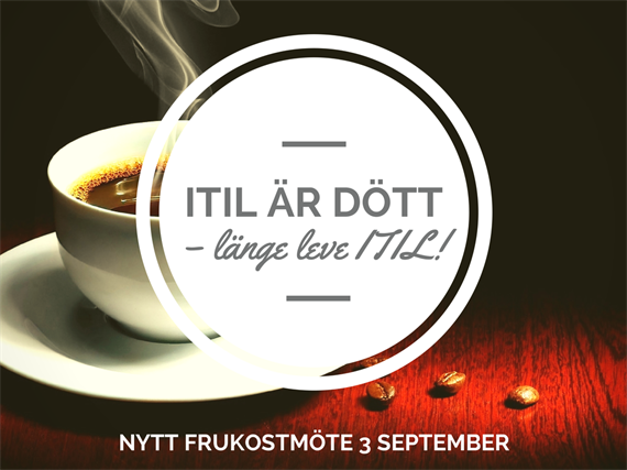 ITIL är dött – länge leve ITIL!