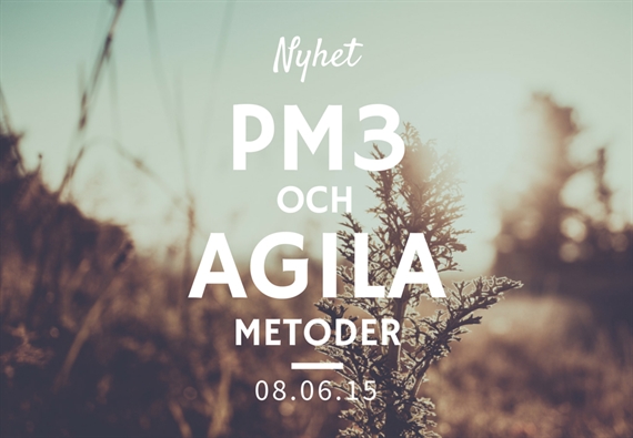 Ny kurs – Pm3 och agila metoder